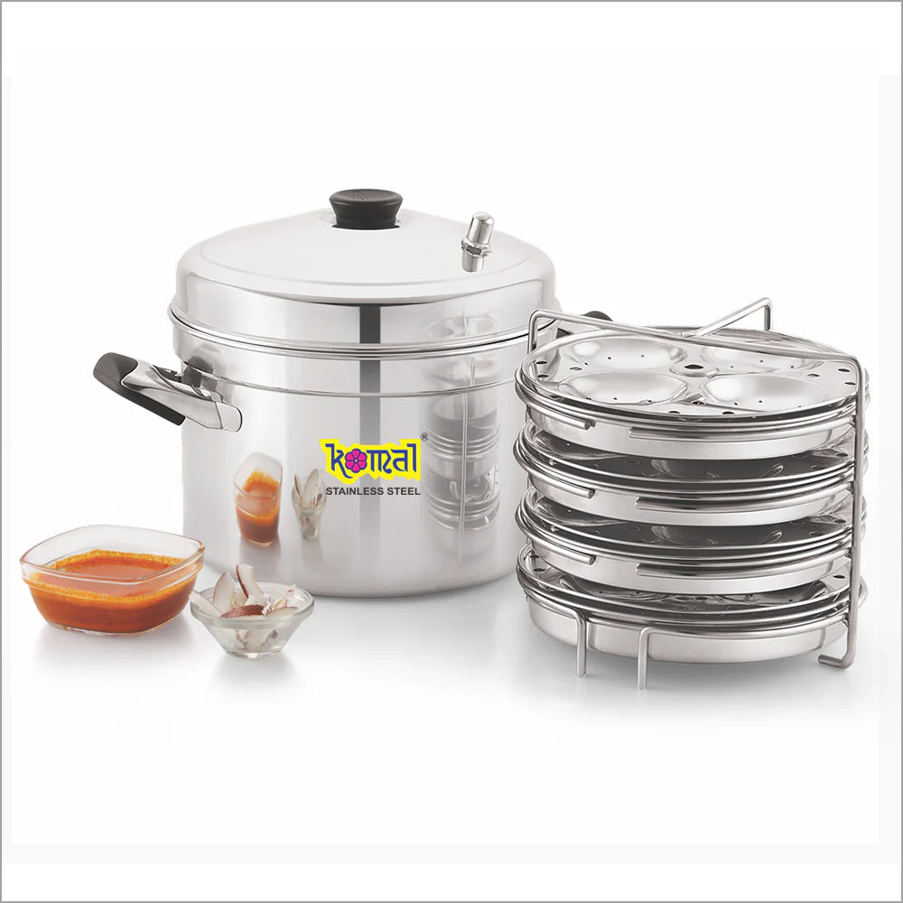 Komal Stainless Steel Idli and Dhokla Cooker