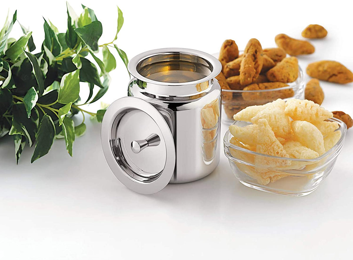 Stainless Steel Oil & Ghee Pot