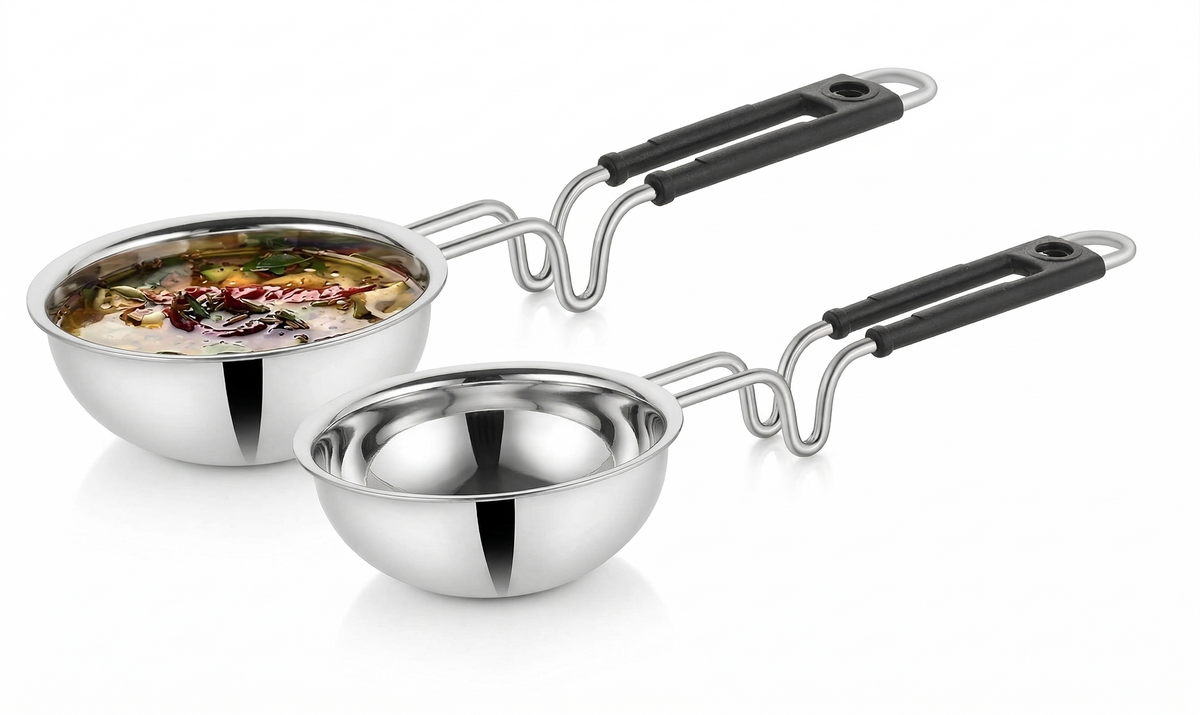 Stainless Steel 2MM Tadka Pan — Tadka Pans collection