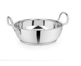 Stainless Steel Induction Base Kadai
