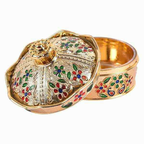 Haldi Kumkum Holder Set
