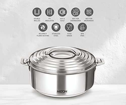 Milton Galaxia 3500 Insulated Stainless Steel Casserole