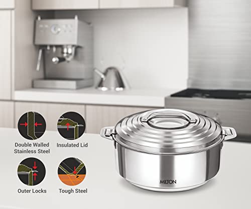 Milton Galaxia 3500 Insulated Stainless Steel Casserole