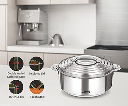Milton Galaxia 3500 Insulated Stainless Steel Casserole