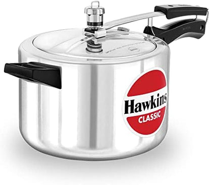 Hawkins Classic Aluminium Pressure Cooker - 8 Liter