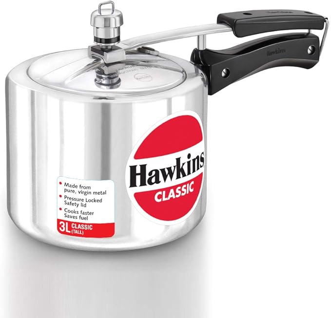 Aluminium cooker for Handvo