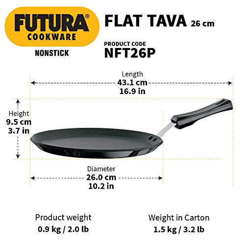 Hawkins Futura Non-Stick Flat Tawa