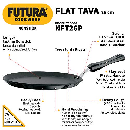Hawkins Futura Non-Stick Flat Tawa