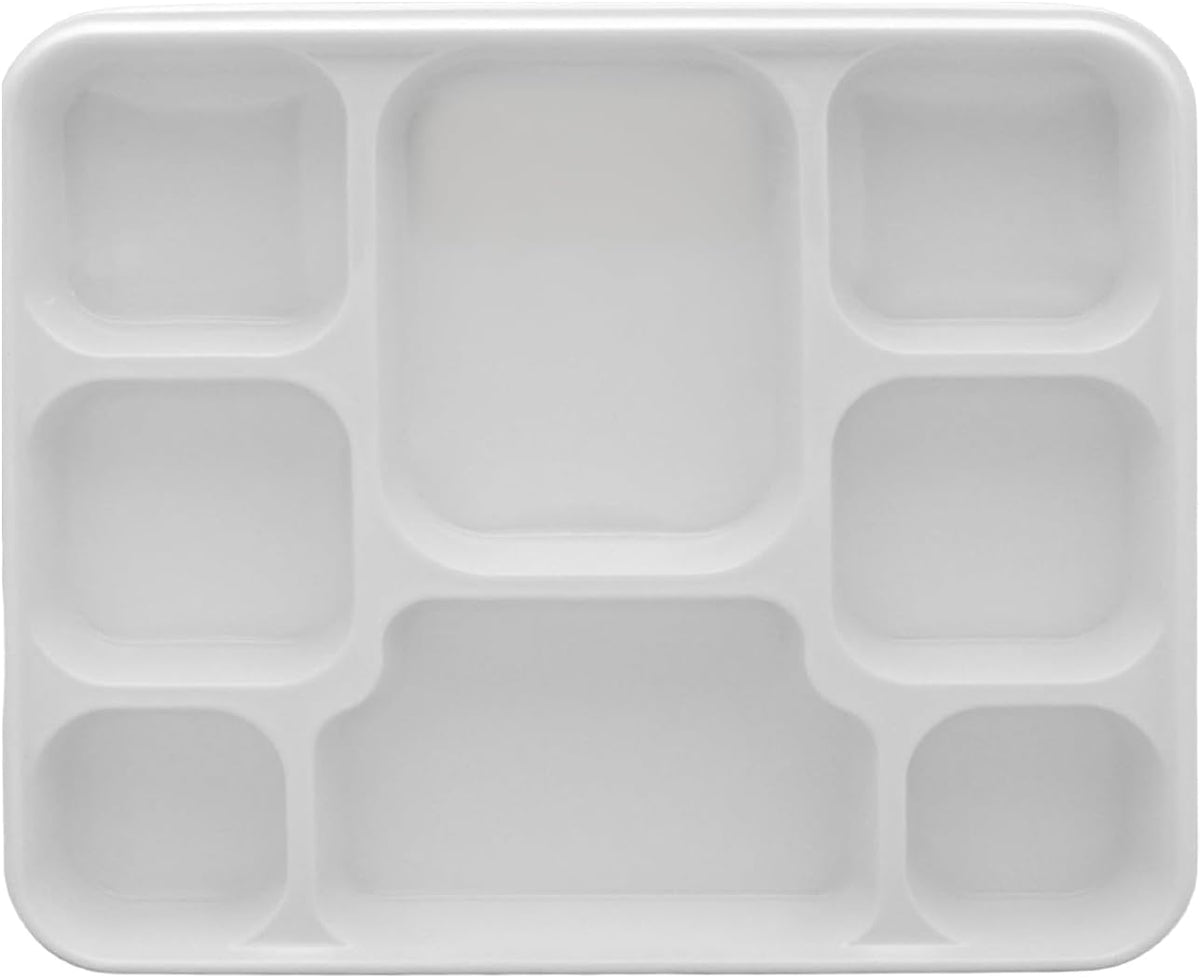 8 Compartment Premium Disposable Plates