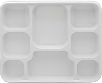 8 Compartment Premium Disposable Plates