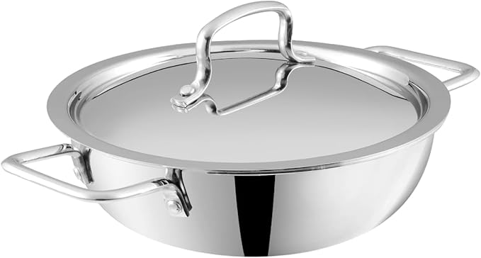 Prestige Non-stick Paniyarakkal with Glass Lid 240mm