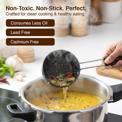 Prestige Hard Anodise Tadka Pan