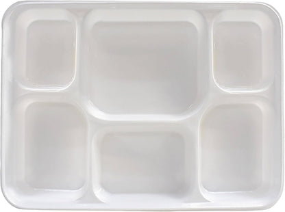 6 Compartment Premium Disposable Plates