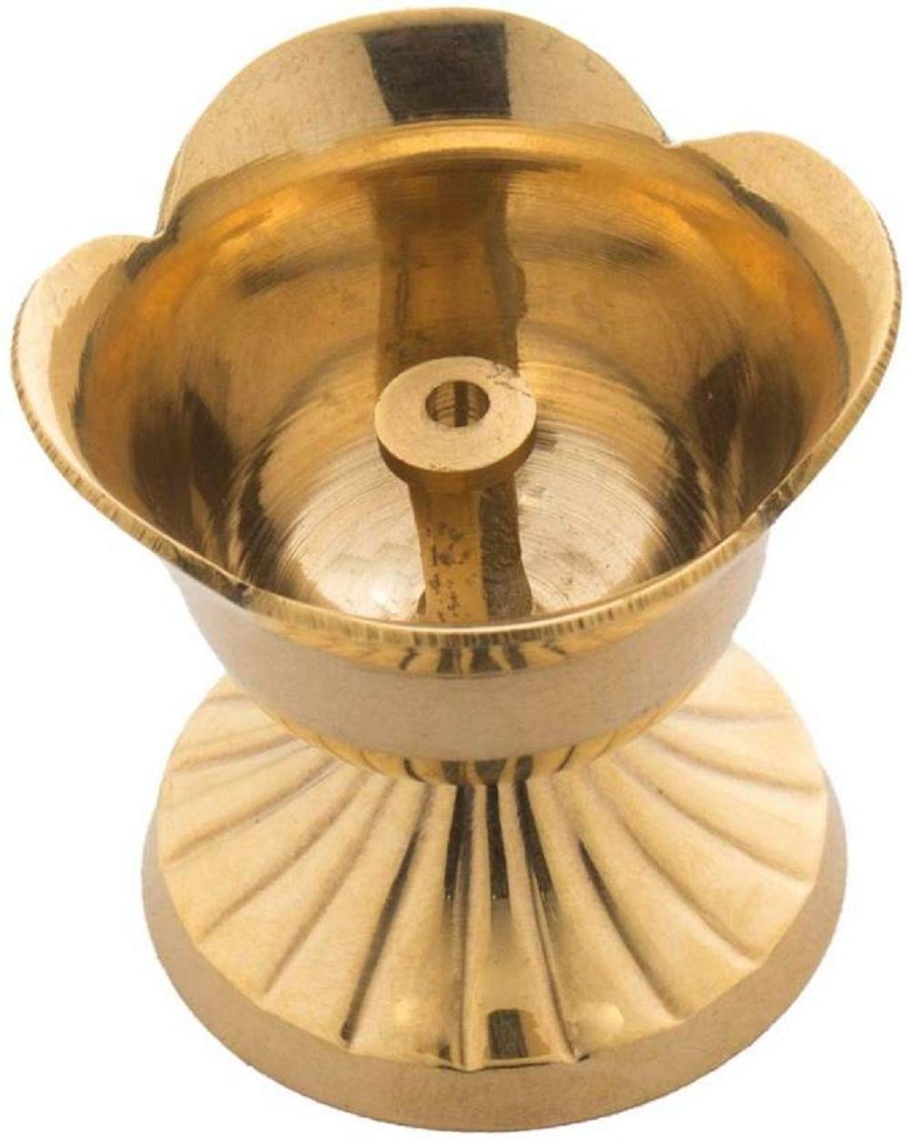 Brass Rose Diya