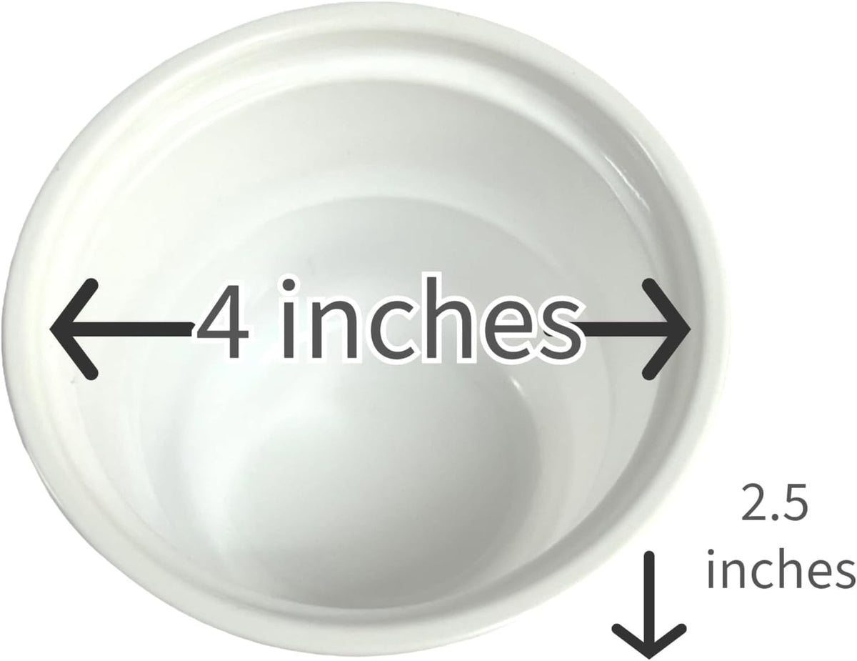 Disposable White Plastic Bowls