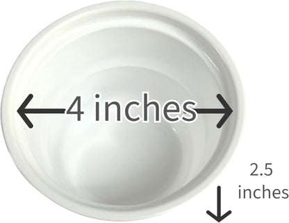 Disposable White Plastic Bowls