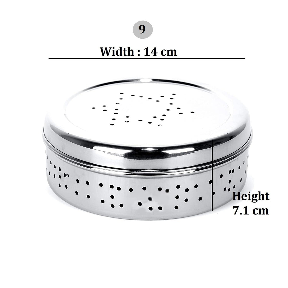 Stainless Steel Coriander Dabba