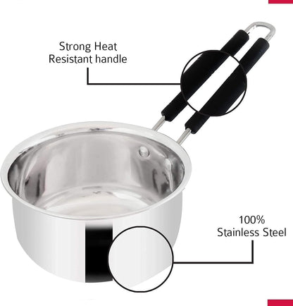 2mm Stainless Steel Saucepan