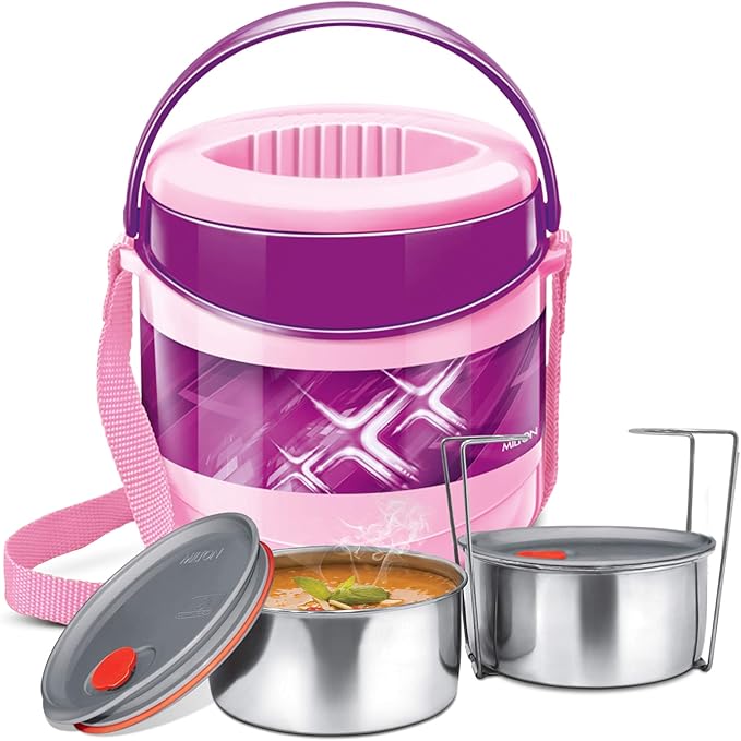 Milton Econa Deluxe 2 Inner Stainless Steel Tiffin Box