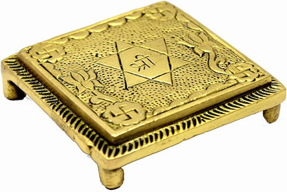 Mini Brass Pooja Chowki