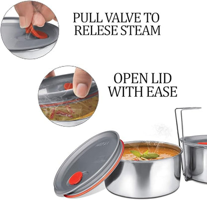 Milton Econa Deluxe 2 Inner Stainless Steel Tiffin Box