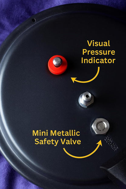 Prestige Visual Pressure Indicator Safety Valve (Red) for Deluxe & Alpha Cookers