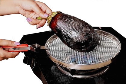 Stainless Steel Papad Jali / Wire Roaster with Handle