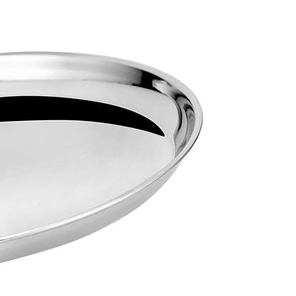 Stainless Steel Beaded Thali