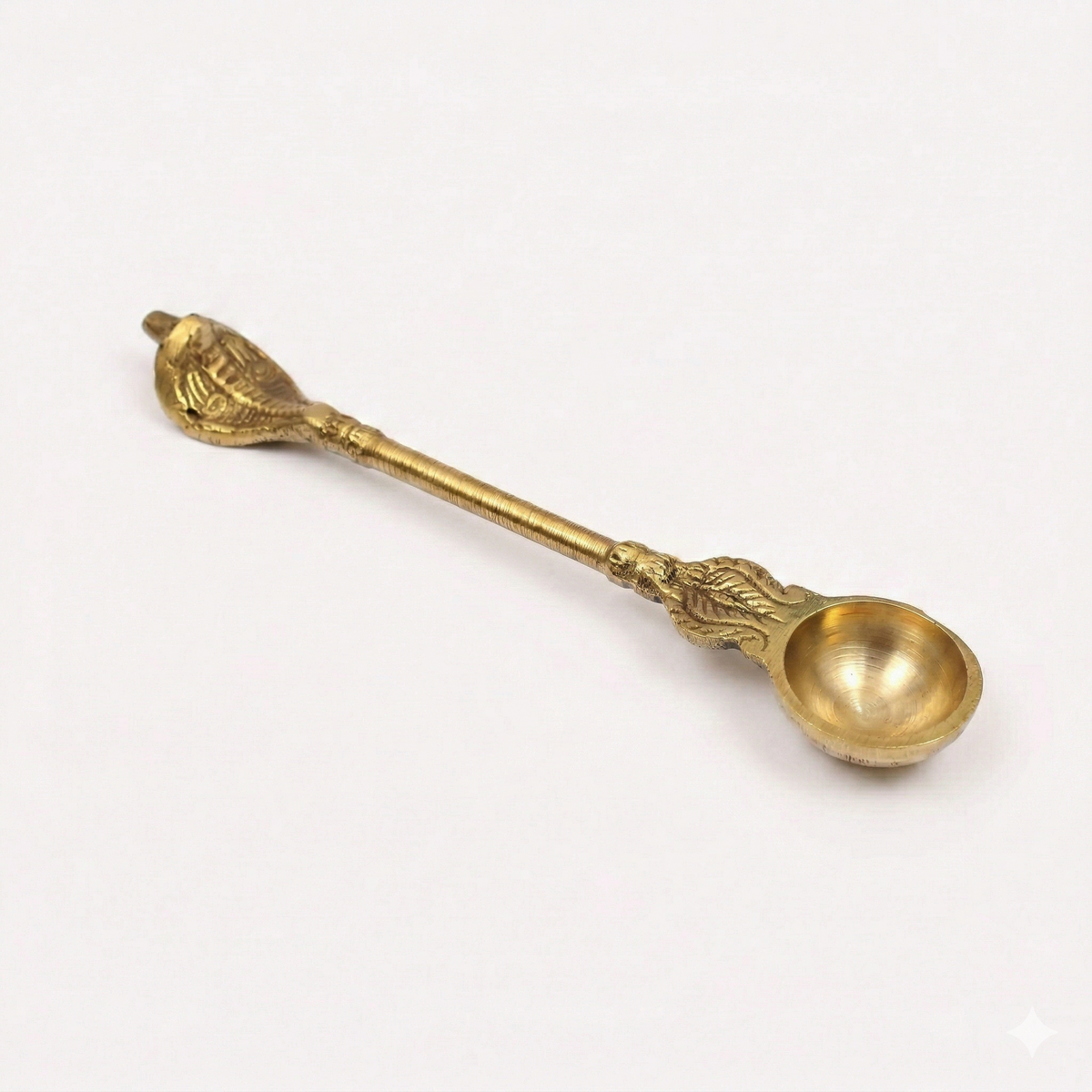 Brass Achmani Spoon for Puja