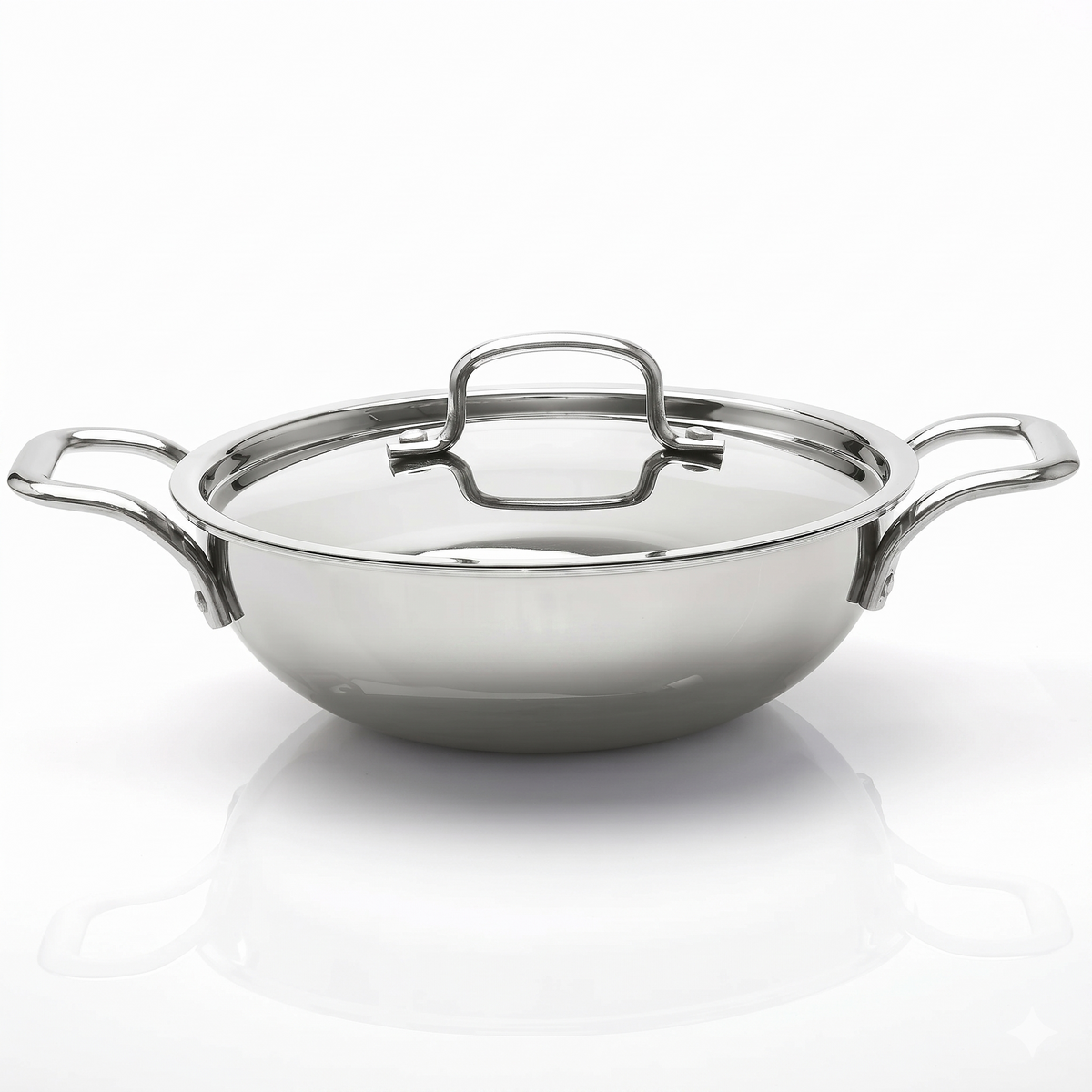 Stainless Steel Tri-ply Kadai