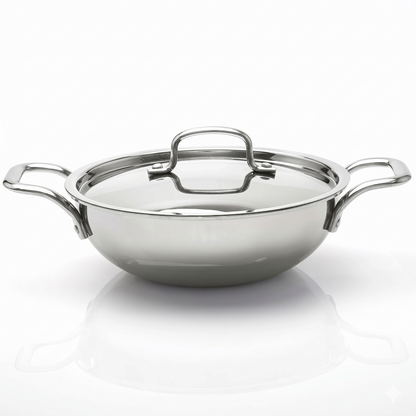 Stainless Steel Tri-ply Kadai