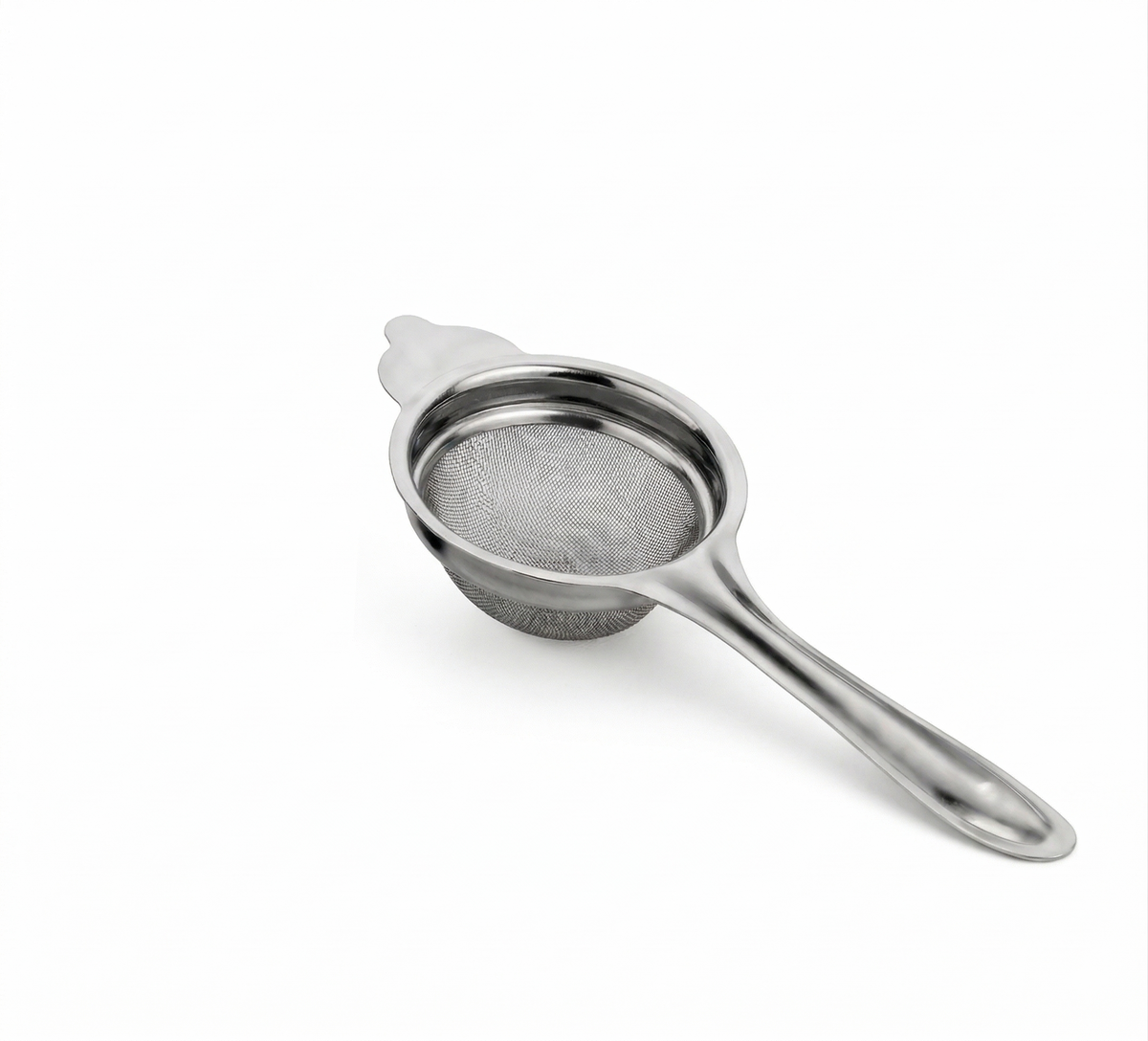 Stainless Steel Tea Strainer – Fine Mesh Chalni for Tea, Coffee & More