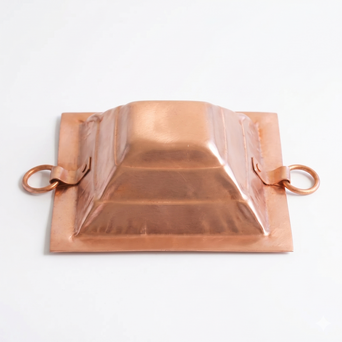Copper Hawan Kund with Stand