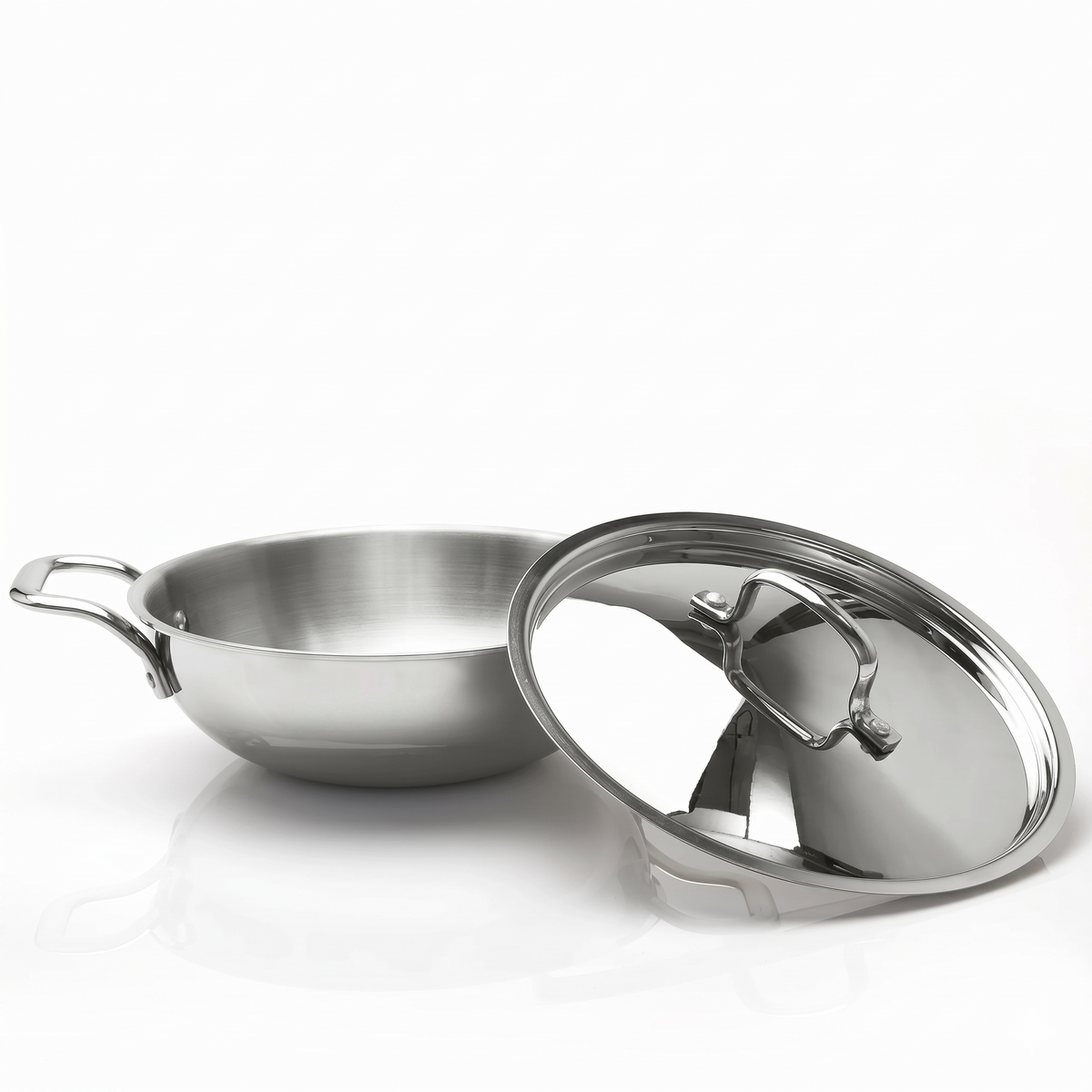 Stainless Steel Tri-ply Kadai