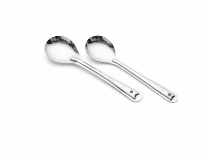 Stainless Steel Oval Chamcha
