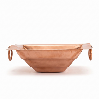 Copper Hawan Kund with Stand