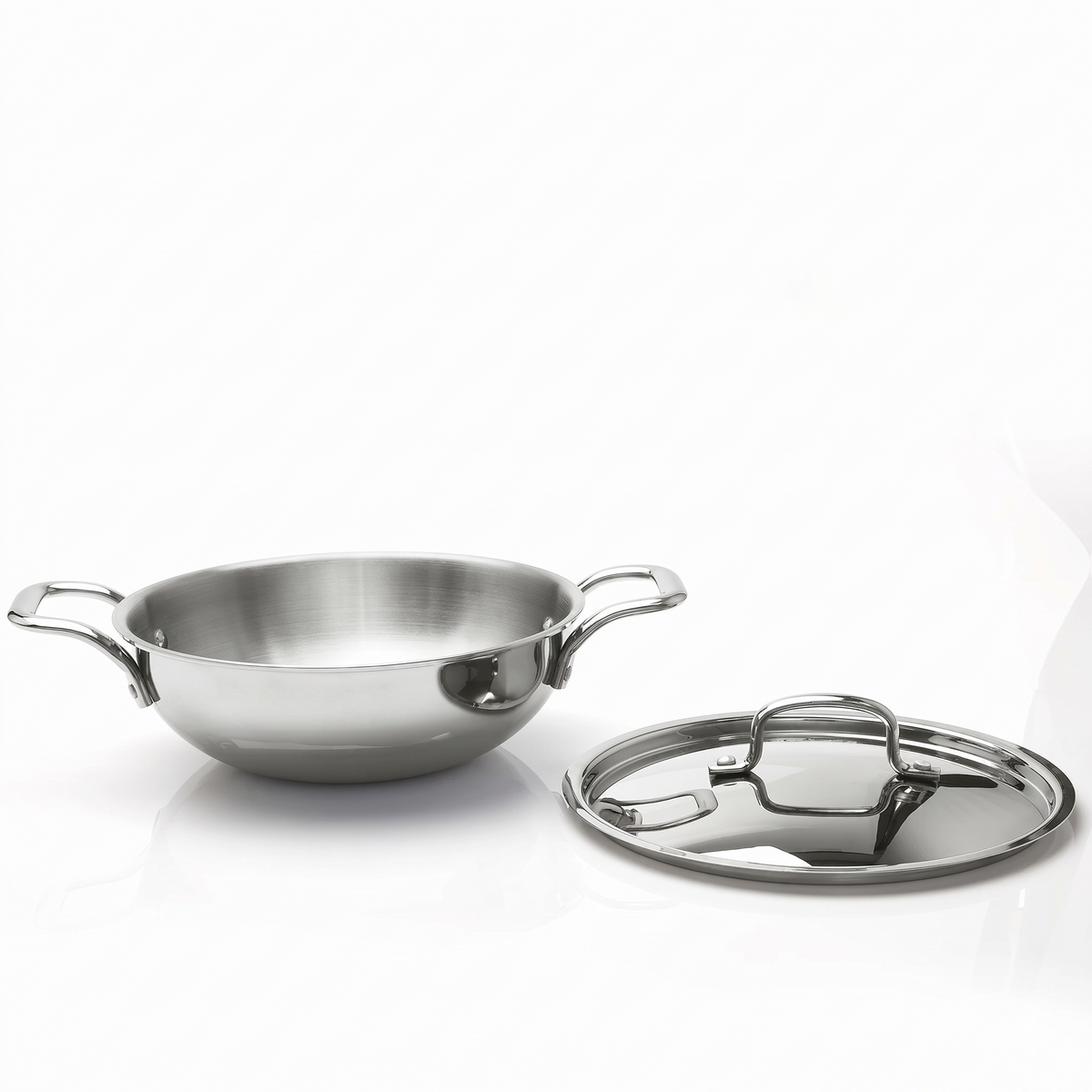 Stainless Steel Tri-ply Kadai