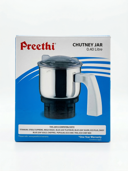 Preethi Chutney Jar - 0.4 Liter