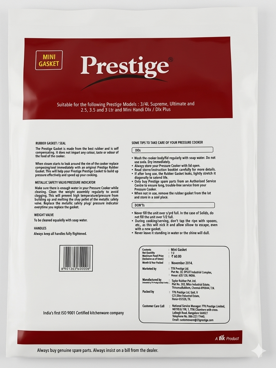 Prestige Gasket