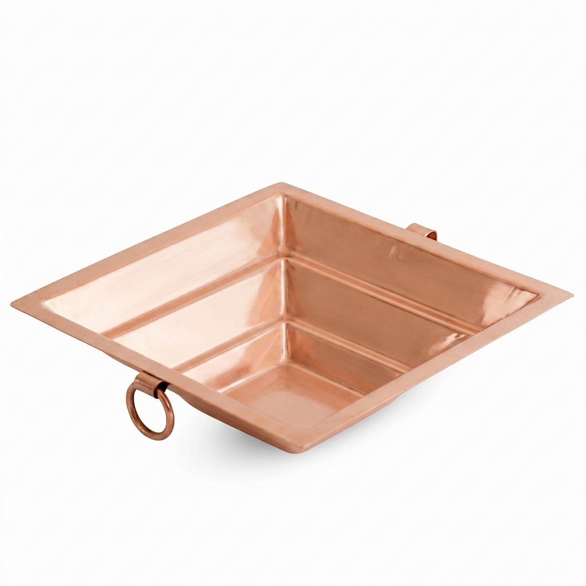 Copper Hawan Kund with Stand