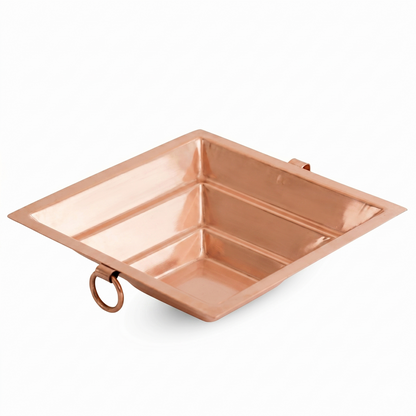 Copper Hawan Kund with Stand