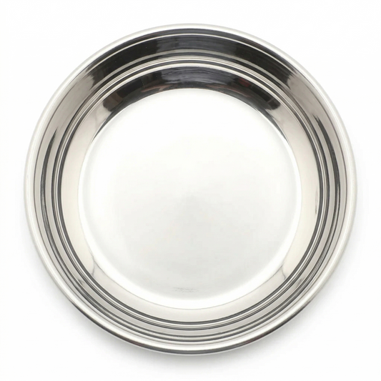 Stainless Steel Nashta Plate