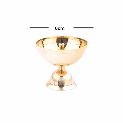 Brass Paro Pyali Akhand Diya