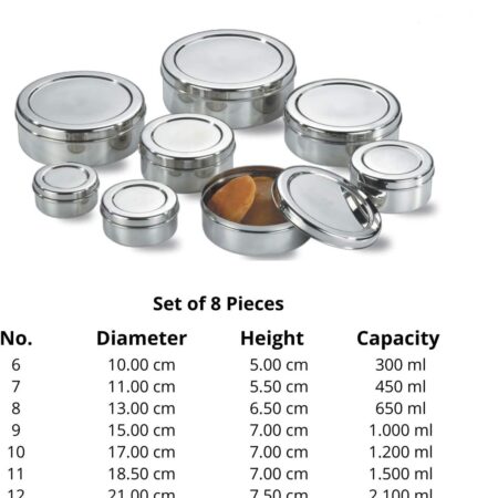 Stainless Steel Puri Dabba