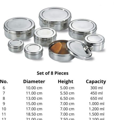 Stainless Steel Puri Dabba