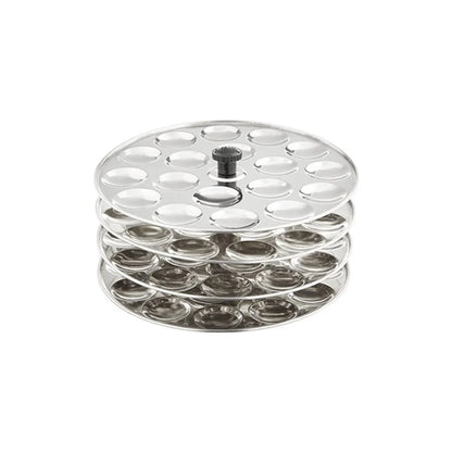 Komal Stainless Steel Mini Idli Stand - 4 Steps