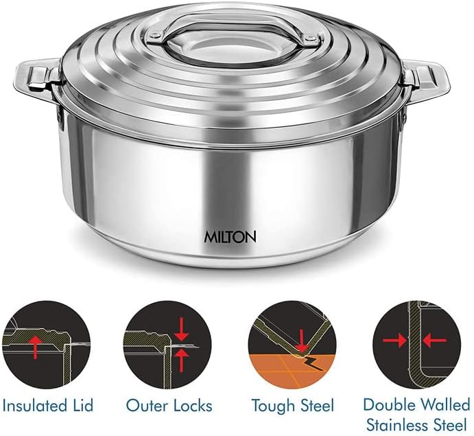 Milton Galaxia 1500 Stainless Steel Insulated Casserole