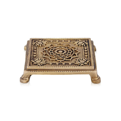 Antique Brass Square Bajot