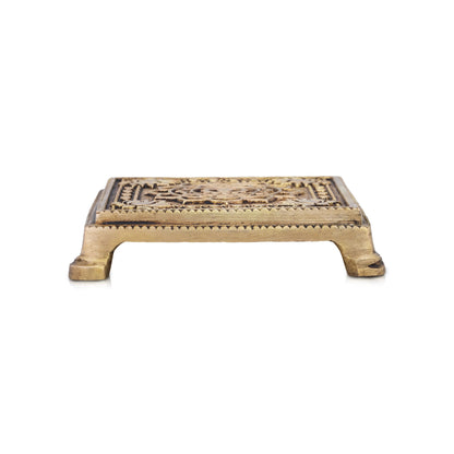 Antique Brass Square Bajot