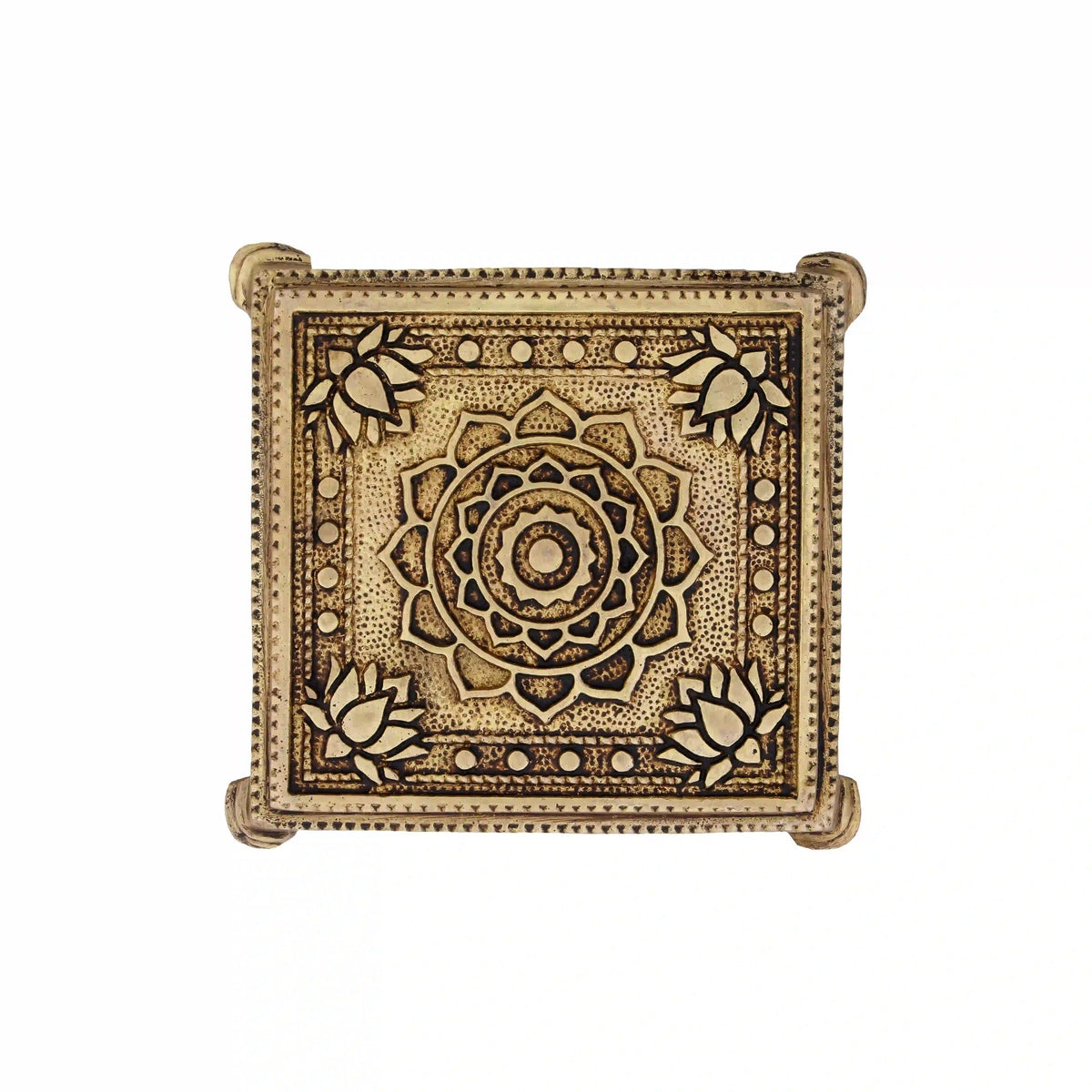 Antique Brass Square Bajot